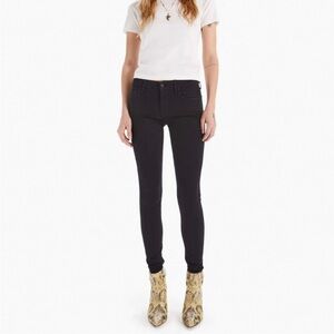 Mother Denim The Looker Crop Not Guilty True Black Jeans Skinny Mid Rise 25